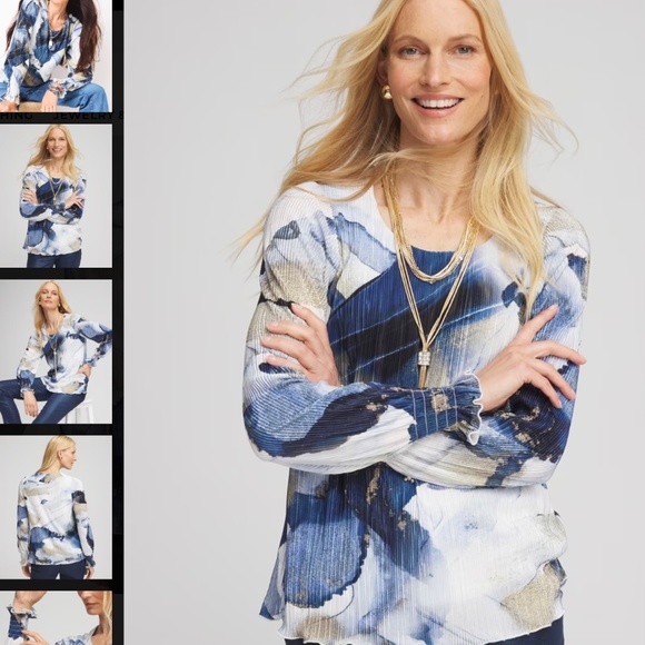 Chicos long sleeve blouse - Picture 3 of 5